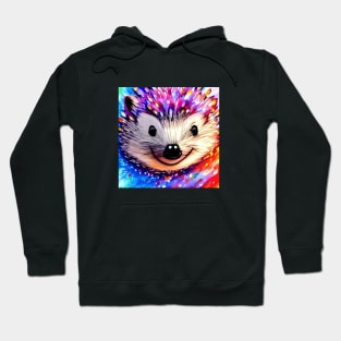 Happy Hedgehog - Cute and Colorful Hoodie